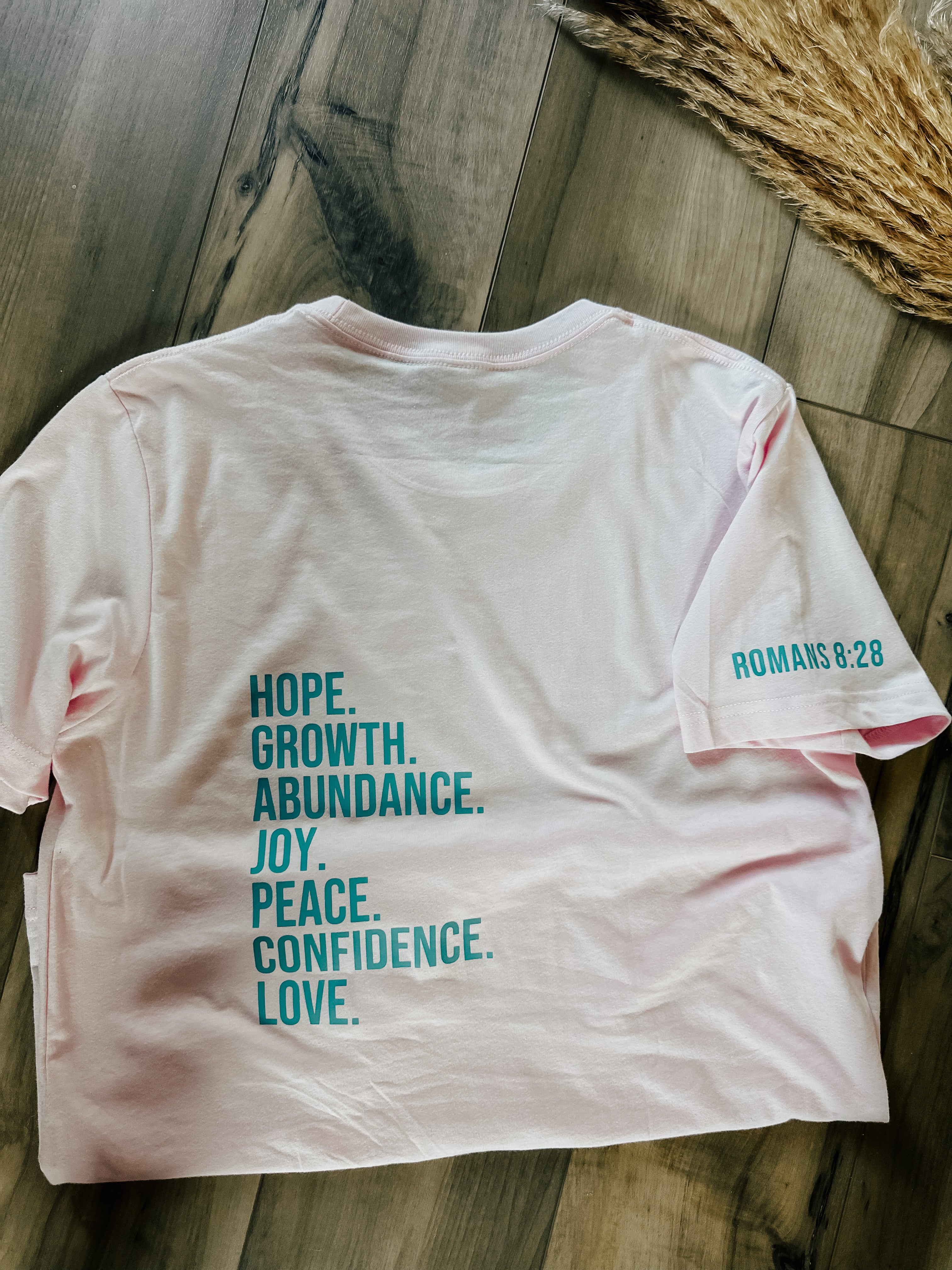 "there is purpose" tee (pink)