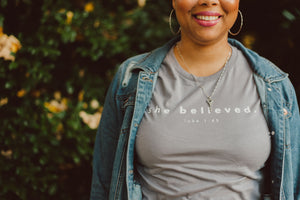 "she believed" tee